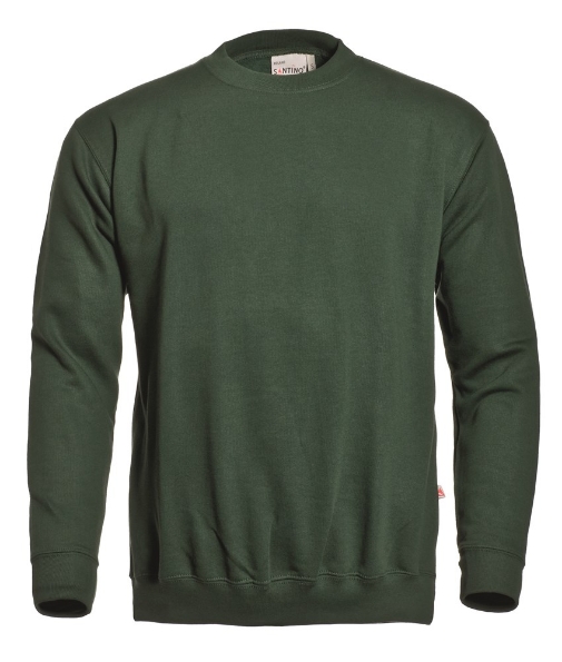 Afbeeldingen van Santino Sweater Roland donker groen 5XL