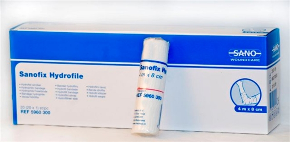 Afbeeldingen van Havena Hydrofiel windsel 4m x 8cm