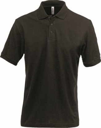 Afbeeldingen van FRISTADS Heavy Poloshirt 1724 PIQ zwart S