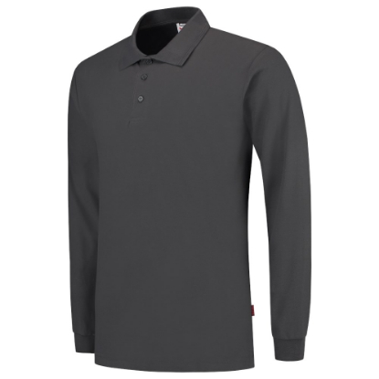 Afbeeldingen van TRICORP CASUAL Poloshirt Lange Mouw 201009 donker grijs XS
