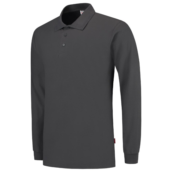 Afbeeldingen van TRICORP CASUAL Poloshirt Lange Mouw 201009 donker grijs L