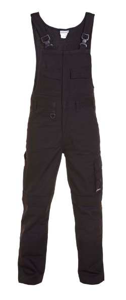 Afbeeldingen van HYDROWEAR Rijen canvasoverall met kniezak zwart  68