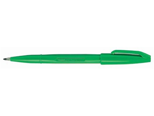 Afbeeldingen van Pentel Fijnschrijver S520 0,4mm groen