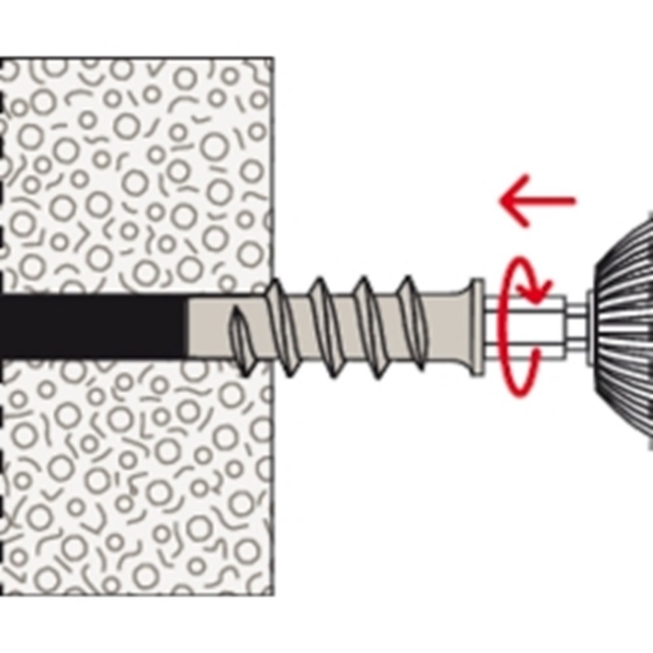 Afbeeldingen van fischer Cellenbetonanker