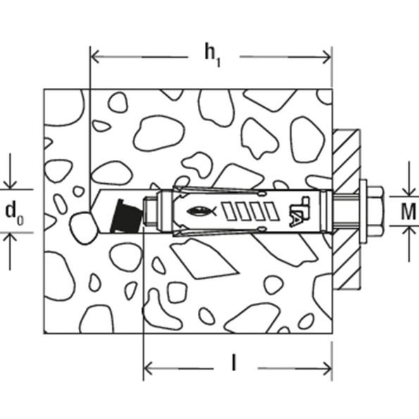 Afbeeldingen van fischer Hulsanker