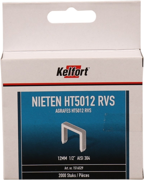 Afbeeldingen van Kelfort Nieten HT5012E rvs