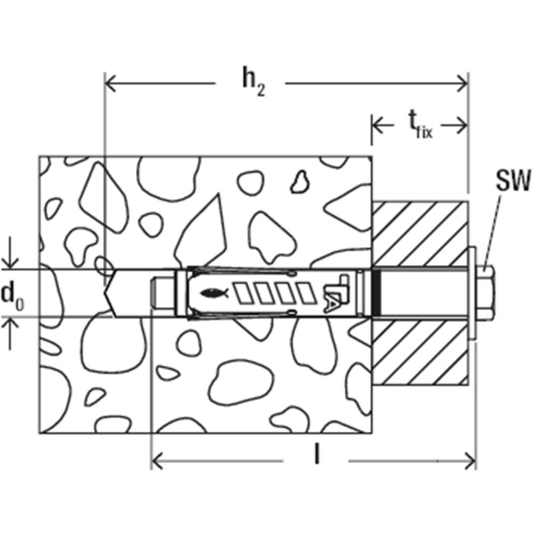 Afbeeldingen van fischer Hulsanker