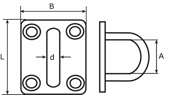 Afbeeldingen van DX Dekoog rvs aisi 316 5mm