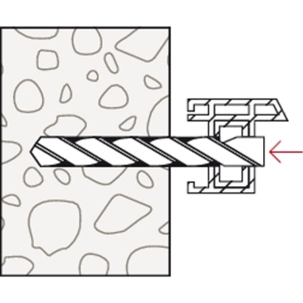 Afbeeldingen van fischer Kozijnplug