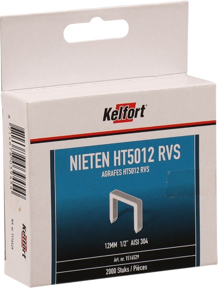 Afbeeldingen van Kelfort Nieten HT5012E rvs