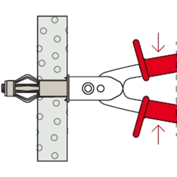Afbeeldingen van fischer Hollewandplug met schroef