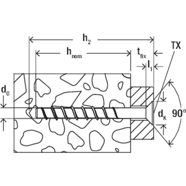 Afbeeldingen van fischer Betonschroef