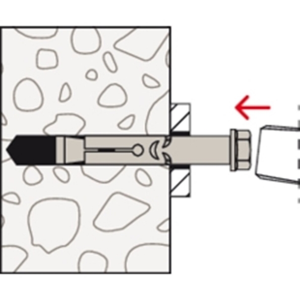 Afbeeldingen van fischer Hulsanker