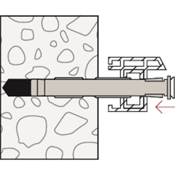 Afbeeldingen van fischer Kozijnplug