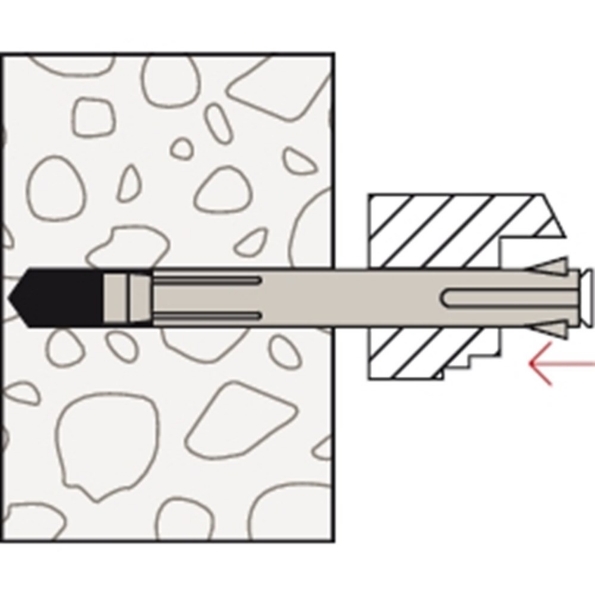 Afbeeldingen van fischer Kozijnplug