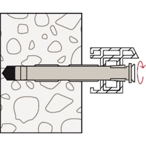Afbeeldingen van fischer Kozijnplug