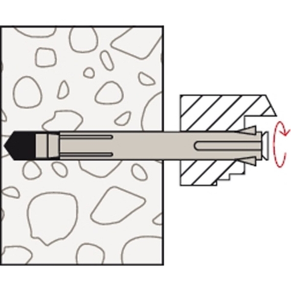 Afbeeldingen van fischer Kozijnplug