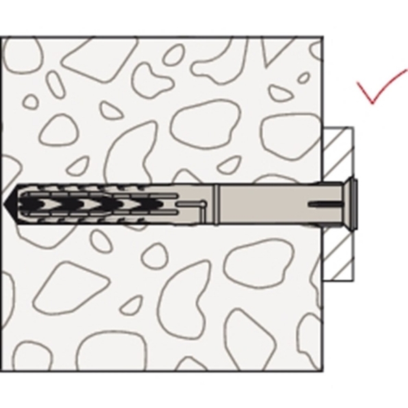 Afbeeldingen van fischer Constructieplug met schroef