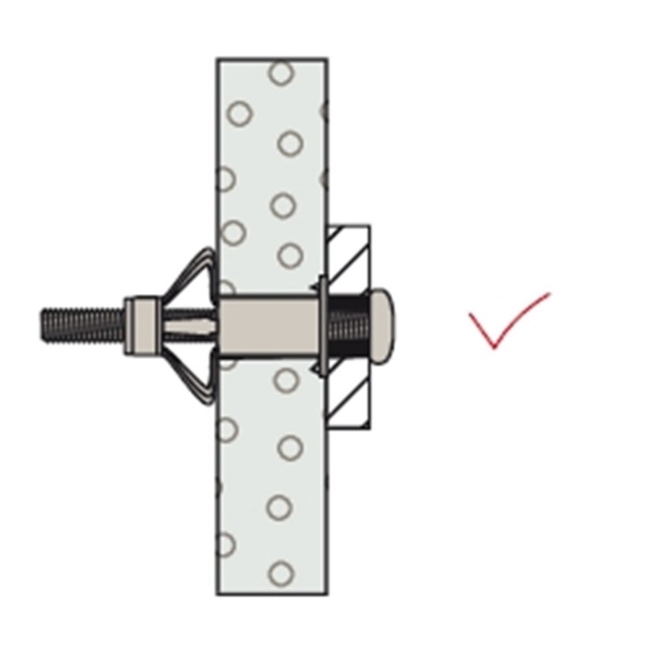 Afbeeldingen van fischer Hollewandplug met schroef