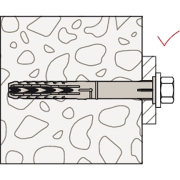 Afbeeldingen van fischer Constructieplug met schroef