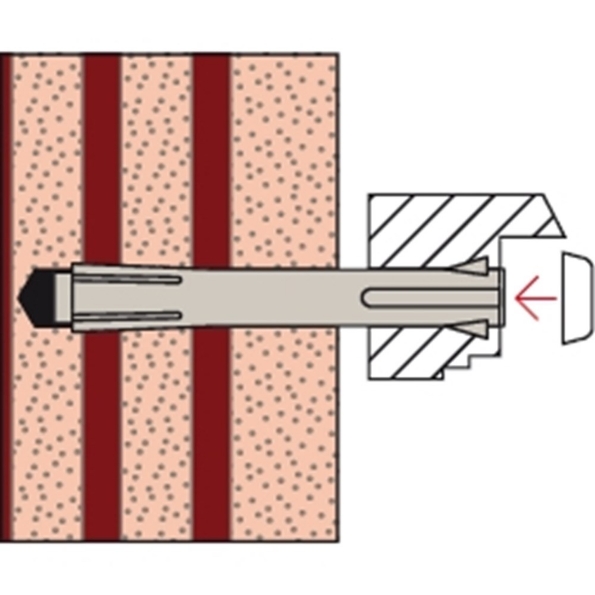 Afbeeldingen van fischer Kozijnplug
