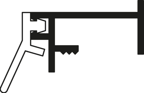 Afbeeldingen van Ellen Tochtprofiel ANB 2N 300 AR 300cm