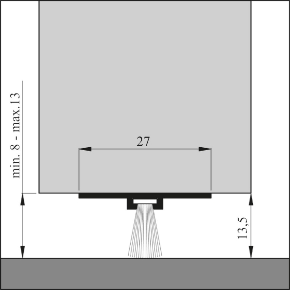 Afbeeldingen van Ellen Dorpelprofiel DBS 100cm