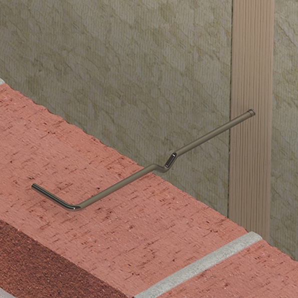 Afbeeldingen van GB Kopgevelanker met houtdraad HT 155x4