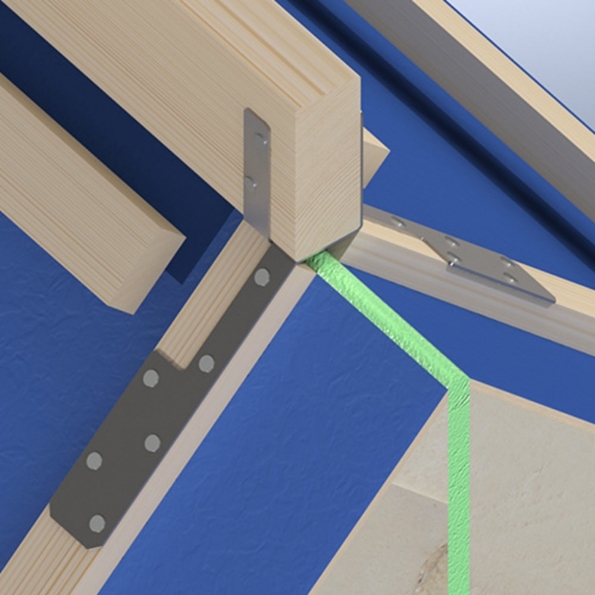 Afbeeldingen van Gb Ruitersteun, 32 mm, sendzimir gegalvaniseerd, verzinkt