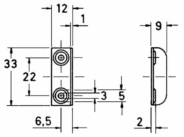 Afbeeldingen van JuNie® Hoeksluitplaat 2572