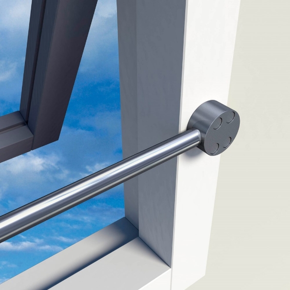 Afbeeldingen van SecuBar Barrière stang 16mm 149cm RVS SKG2