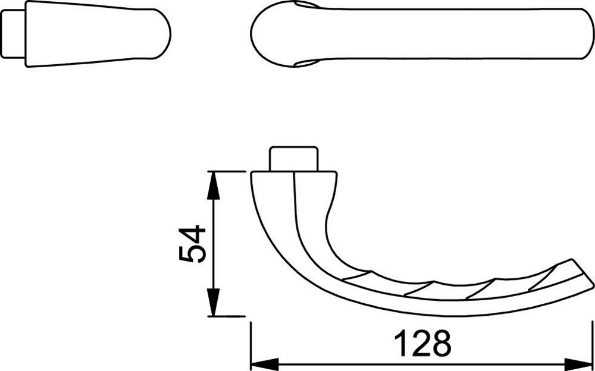Afbeeldingen van HOPPE Deurkruk Tokyo 1710 gatdeel, snelstiftverbinding