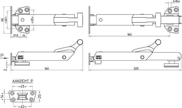 Afbeeldingen van Nemef Combi-uitzetter 2040/17 RVS