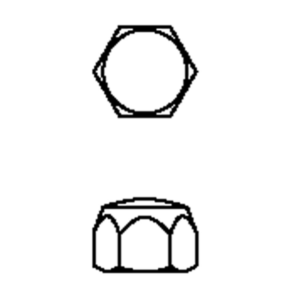Afbeeldingen van Hermeta Dopmoer 5866 M8 naturel (5)