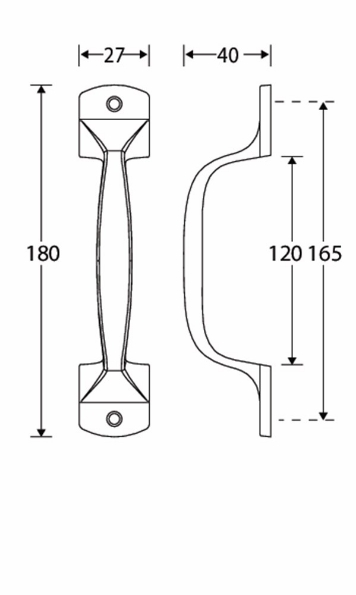 Afbeeldingen van Mi Satori Deurgreep Elegant 100mm mat chroom