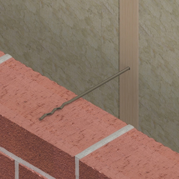 Afbeeldingen van GB UNI-HSB spouwanker met punt  verzinkt Ø4 HT 4,6x32 mm 160mm
