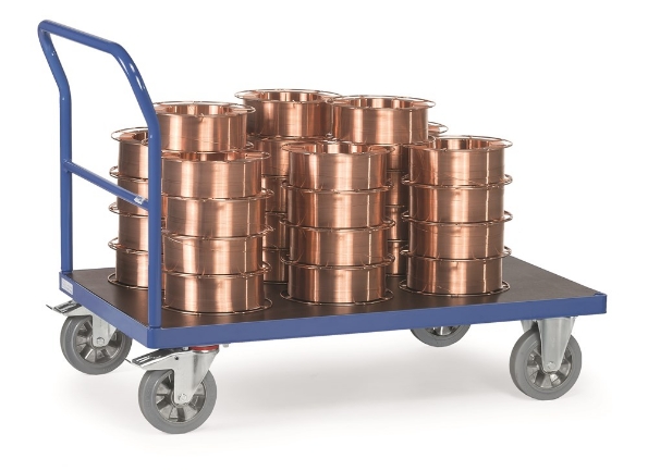 Afbeeldingen van fetra Duwbeugelwagen 1600 x 800mm