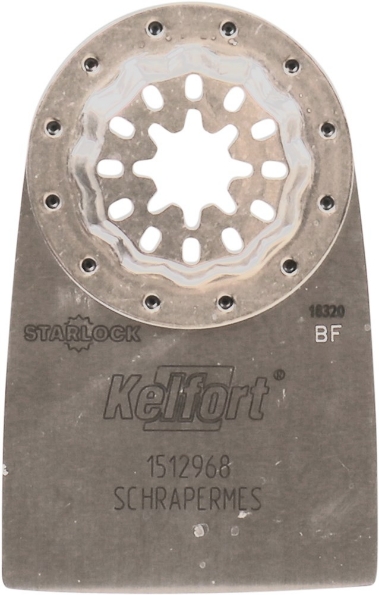 Afbeeldingen van Kelfort Schrapermes Fijne tand (1) 34x52mm