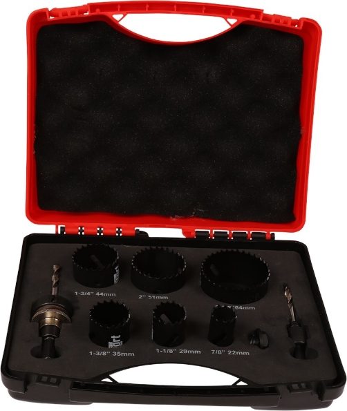 Afbeeldingen van Kelfort Gatzaagset elektriciën 9 delig