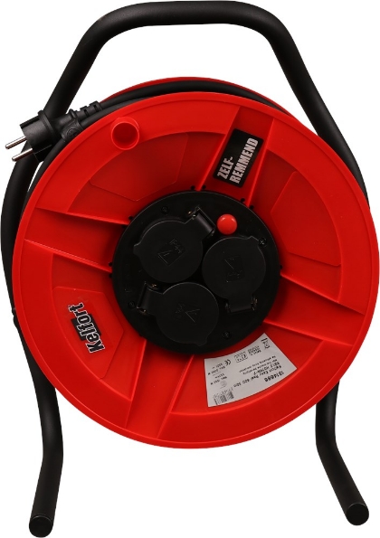 Afbeeldingen van Kelfort Kabelhaspel EASY REEL 400, 50 meter, 3 x 1.5 mm2.