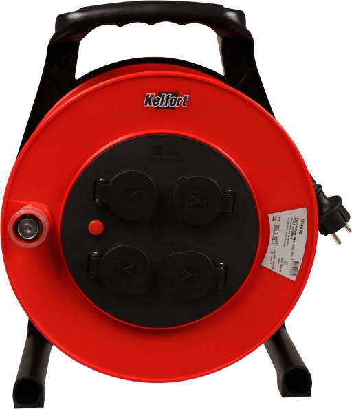 Afbeeldingen van Kelfort Kabelhaspel EASY REEL 600, 25 meter, 3 x 2.5 mm2.