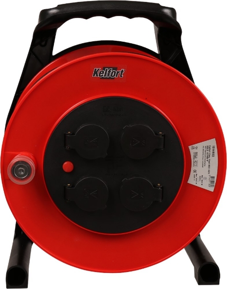 Afbeeldingen van Kelfort Kabelhaspel EASY REEL 600, 40 meter, 3 x 2.5 mm2.