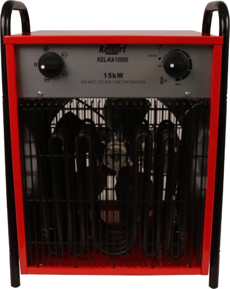 Afbeeldingen van Kelfort Ventilatorkachel KEL-KA 15000, 15000W., 400V., met thermostaat