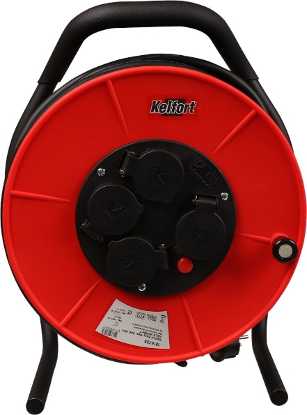 Afbeeldingen van Kelfort Kabelhaspel Easy Reel 500, 40 meter, 3 x 2.5 mm2