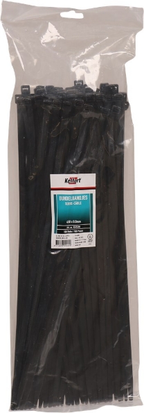 Afbeeldingen van Kelfort Bundelband, 450 x 8.0 mm, zwart