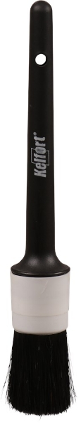 Afbeeldingen van Kelfort Wegwerpkwast 32 mm maat 18 t.b.v. alkydverf zwart haar