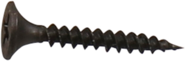 Afbeeldingen van Kelfort Snelbouwschroef 3.5 x 25 mm normale draad trompetkop zwart