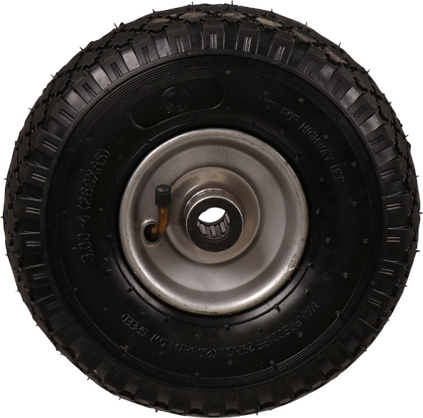 Afbeeldingen van Kelfort Luchtband 260 mm met rollager velg gevalganiseerd verzinkt