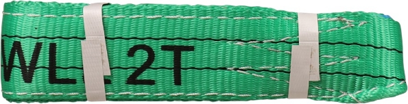 Afbeeldingen van Kelfort Hijsband PHK60-1, 1 meter 2000 kilo groen met certificaat