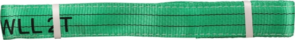 Afbeeldingen van Kelfort Hijsband PHK60-2, 2 meter 2000 kilo groen met certificaat